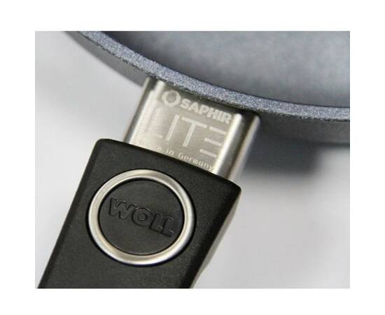 Сковорода-гриль 28х28 см Saphir Lite WOLL (W628-1SL), Цвет: серый, Тип: сковорода-гриль, Форма: квадратная, Диаметр (см): 28, изображение 2