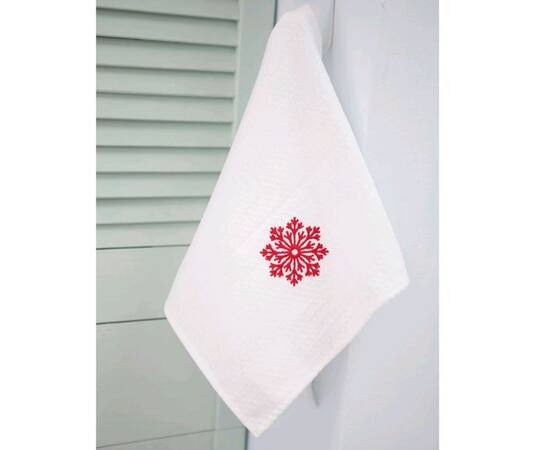 Набор полотенец с вышивкой Снежинка ТМ Прованс, изображение 3