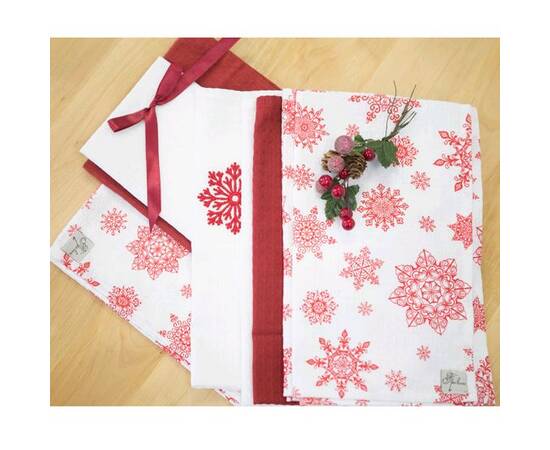 Набор полотенец с вышивкой Снежинка ТМ Прованс, изображение 4