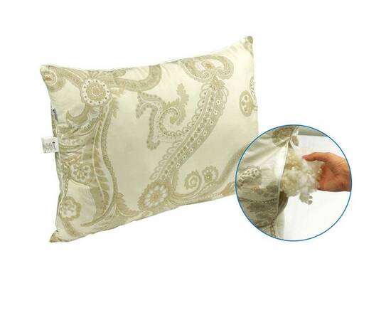 Подушка вовняна 50х70 Руно (310.11ШНУ_Luxury), зображення 2