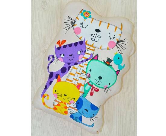 Подушка-игрушка «Котята» 30х40 Loskutini, изображение 4