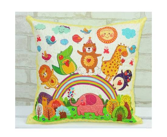 Подушка «Сказочные животные» 40х40 Loskutini, изображение 2
