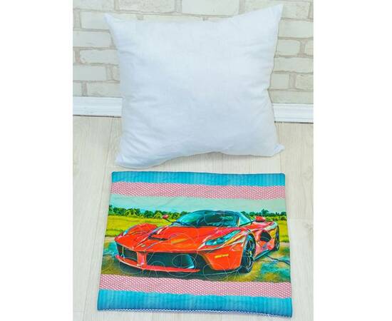 Подушка "Суперкарс" 50х50 Loskutini, зображення 4