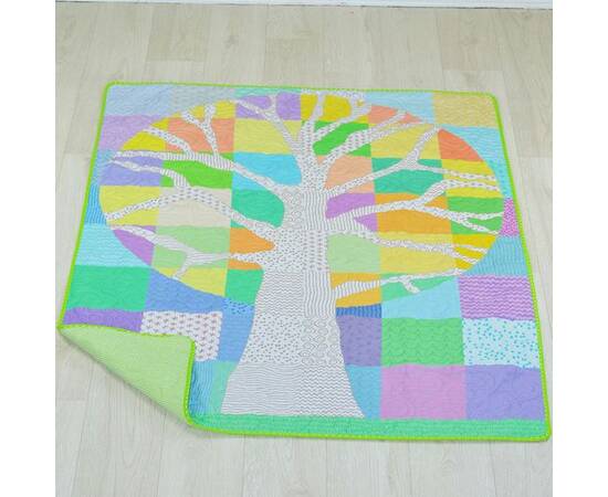 Эко плед-одеяло «Волшебное дерево» 75х100 Loskutini, изображение 3
