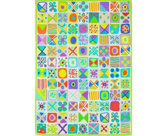 Эко плед-одеяло «Крестики-нолики» 75х101 Loskutini, изображение 4