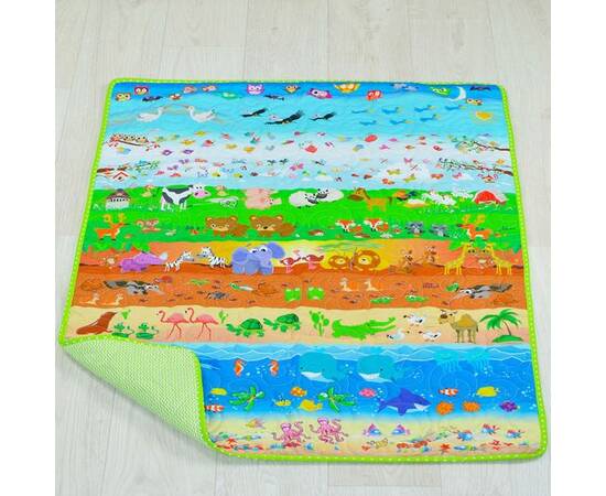 Эко покрывало-одеяло «В мире животных» 105х145 Loskutini, изображение 3