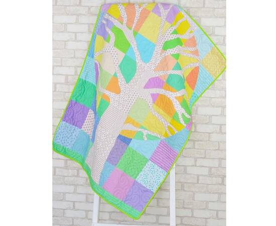 Эко покрывало-одеяло «Волшебное дерево» 105х145 Loskutini, изображение 4