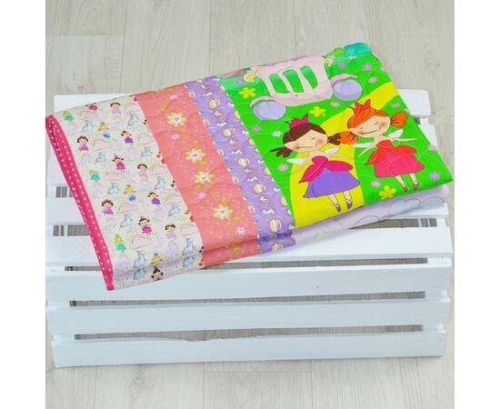 Еко покривало-ковдра «Принцеси» 105х145 Loskutini, зображення 4