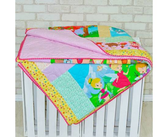 Еко покривало-ковдра «Феєчки» 155х225 Loskutini, зображення 4