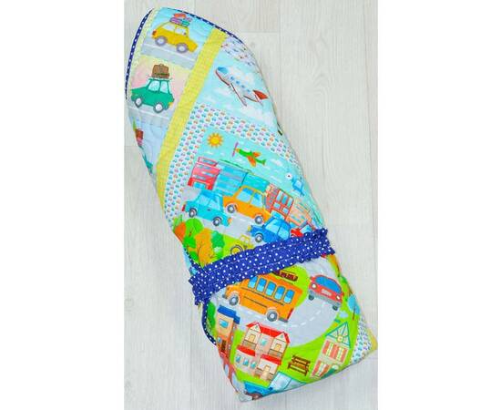 Конверт-ковдра на виписку «Містечко» 35х75 (75х100) Loskutini, зображення 2