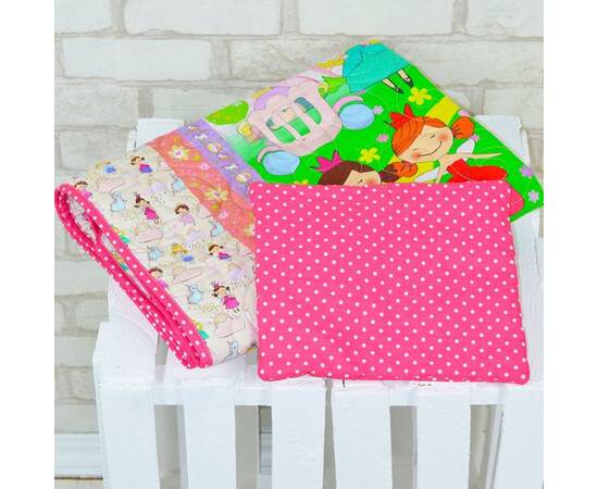 Конверт-одеяло на выписку «Принцессы» 35х75 (75х100) Loskutini, изображение 3