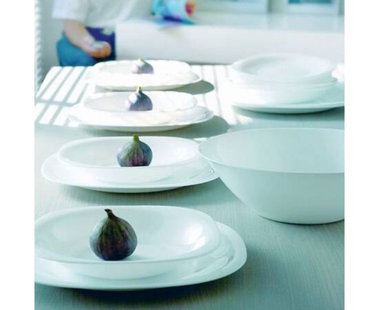 Тарелка Luminarc CARINE white 210 мм суповая (L5406)