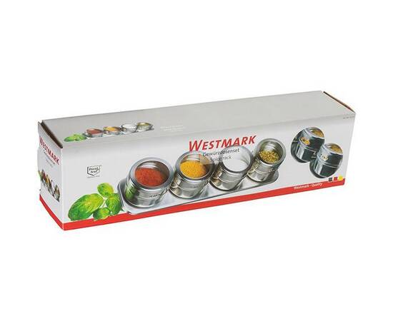 Набор емкостей для специй на магните 5шт WESTMARK (W65152260), изображение 4