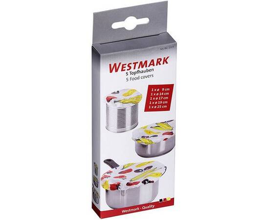 Набор крышек прорезиненных 5шт WESTMARK (W23292260), изображение 2
