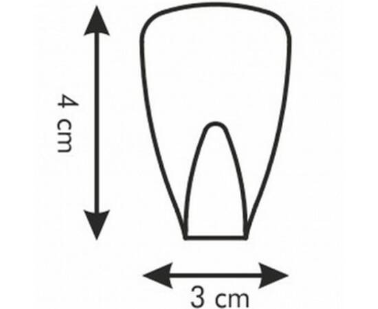 Клейкий гачок PRESTO, 2 шт. TESCOMA (420838), зображення 2