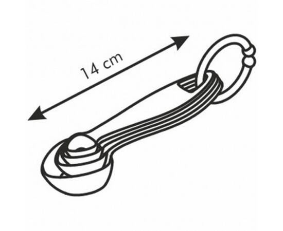 Мерные ложки PRESTO, 4 шт. TESCOMA (420732), изображение 3