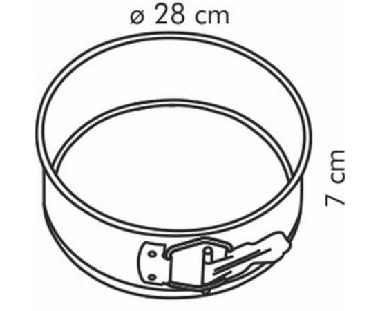Форма для торта разъемная DELICIA ¤ 28 см TESCOMA (623260), изображение 3