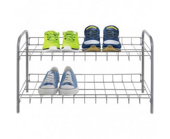 Етажерка 2-х рівнева для взуття METALTEX (938007), зображення 2