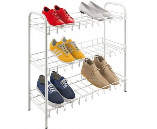 Етажерка 3-х рівнева для взуття SHOE3 METALTEX (365503), зображення 2