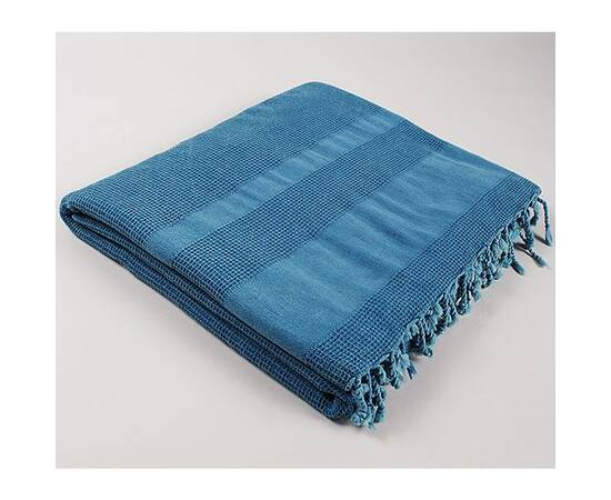 Плед-накидка Barine Stone Throw denim синій 140x170 (2000022171427), Основний колір: синій, Розмір: 150x200, зображення 2