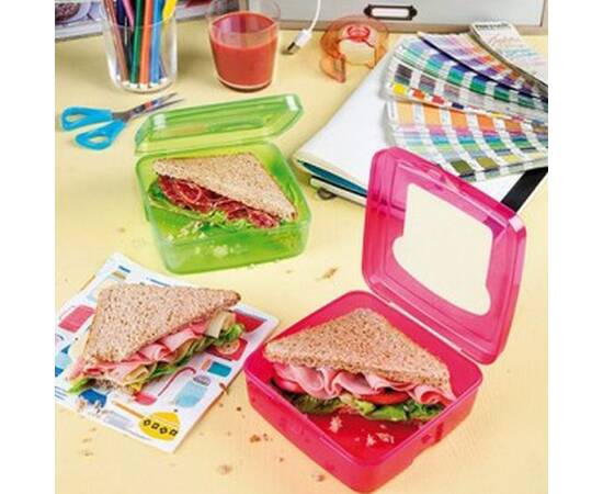 Контейнер для бутербродів 0,5л Pink SNIPS (SN000801), зображення 2