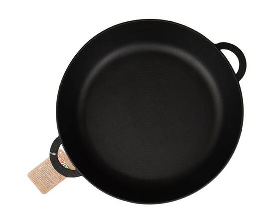 Сковорода чугунная 240х60 мм Monolith Brizoll (M2460U), Цвет: черный, Тип: сковорода, Форма: круглая, Диаметр (см): 24, изображение 2