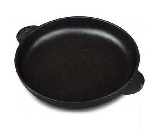 Сковорода чугунная с досточкой 140х25мм BRIZOLL (Н1425-Д)