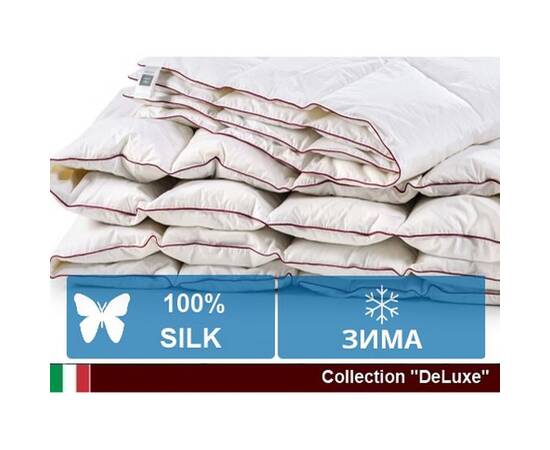 Одеяло шелковое MirSon Silk Tussan Deluxe 0509 зима 172х205 см (2200000038272), Сезонность: зимнее, Размер: 172x205, изображение 3