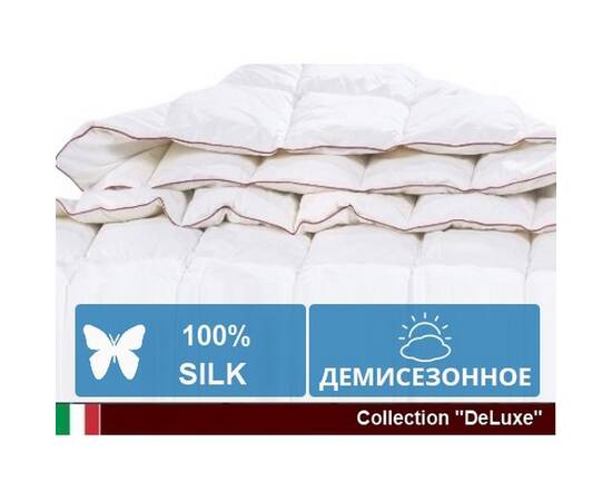 Одеяло шелковое MirSon Silk Tussan Deluxe 0508 деми 220х240 см (2200000038111), Сезонность: демисезонное, Размер: 220x240, изображение 3