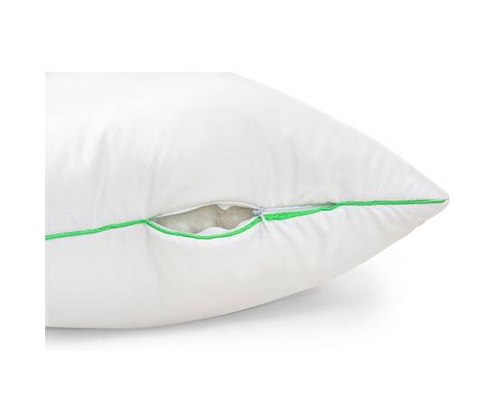 Подушка шовкова MirSon Eco 0535 пружна 40x60 см (2200000134967), Колір: білий, Розмір: 40x60, зображення 2