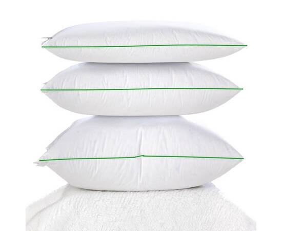 Подушка шелковая MirSon Eco 0534 средняя 40x60 см (2200000134950), Цвет: белый, Размер: 40x60, изображение 4