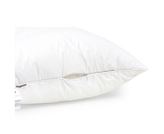 Подушка шовкова MirSon Luxury 0542 м'яка 40x60 см (2200000135049), Колір: білий, Розмір: 40x60, зображення 3