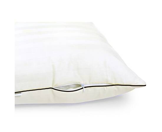 Подушка шовкова MirSon Royal Pearl 0537 середня 40x60 см (2200000134981), Колір: білий, Розмір: 40x60, зображення 3