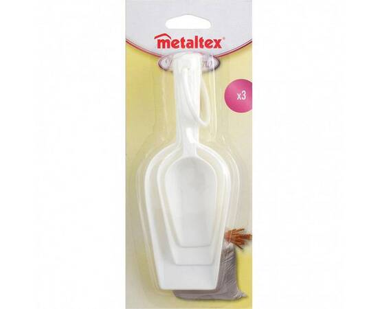 Набор лопаток мерных 3шт METALTEX (252607), изображение 2