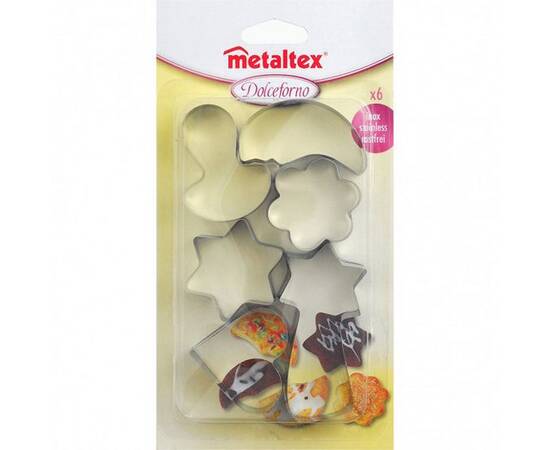 Набор формочек для печенья 6 шт. METALTEX (252350), изображение 2