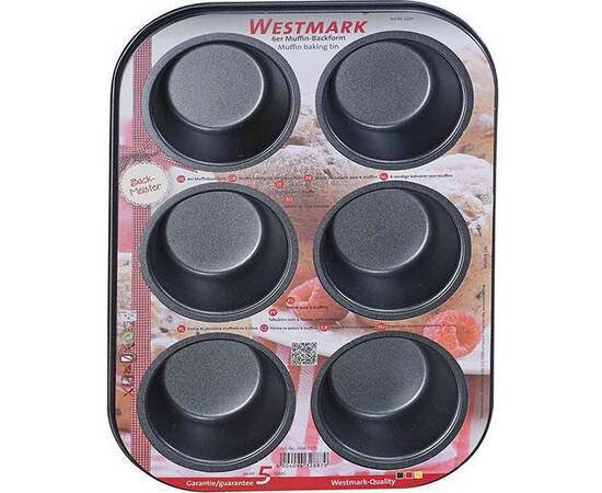 Форма для выпечки 6 мафинов WESTMARK (W32882270), изображение 2