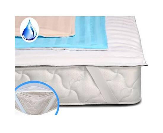 Наматрасник MirSon Royal Pearl Woollen 415 100x200 см (2200000386366), Размер: 100x200, Способ крепления: резинки по углам, изображение 3