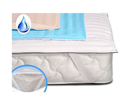 Наматрацник MirSon Valentino Eco 404 140x190 см (2200000387721), Розмір: 140x190, Спосіб кріплення: гумки по кутах, зображення 3