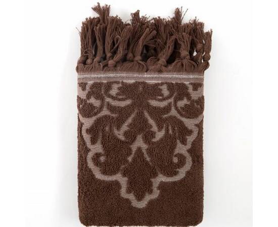 Полотенце Irya Jakarli Vintage kahve кофе 90x150 (2000022184595), Цвет: коричневый, Размер: 90x150, изображение 2