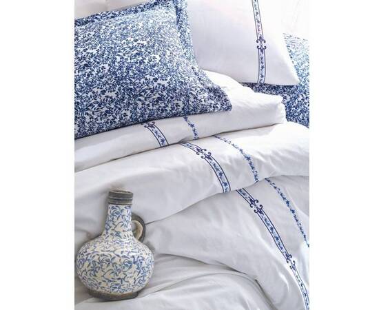 Постельное белье Cotton box Majestic 200х220 DELMOR LACIVERT, изображение 2