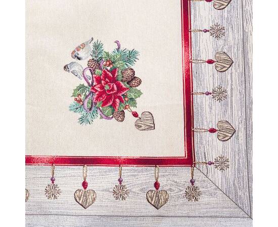 Скатертина гобеленова Новорічний натюрморт 137х180 LiMaSo (SKG06-180)