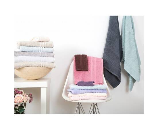 Полотенце Irya Linear orme a.pembe розовое 90x150 (2000022193887), Цвет: розовый, Размер: 90x150, изображение 3