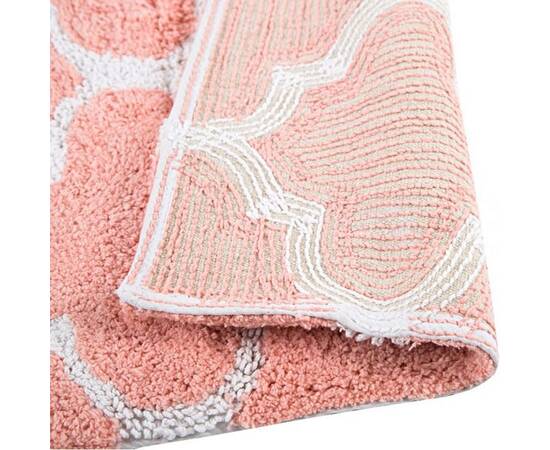 Набор ковриков Irya Bali narcicegi персиковый 50x80+45x60 (2000022195065), Цвет: персиковый, Размер: 50x80, изображение 2