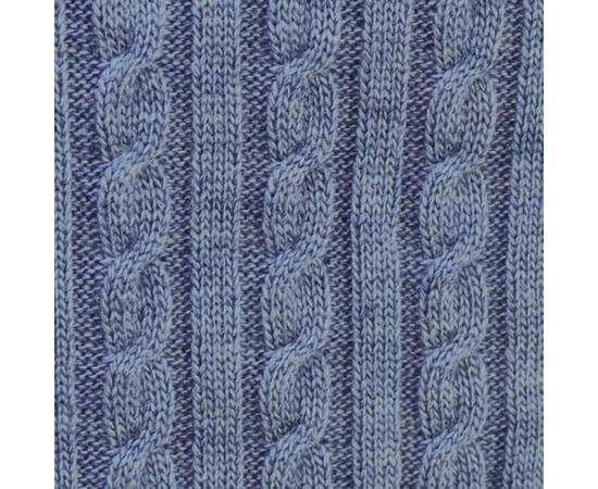 Плед 140х180 SOFT Коси синій меланж (020) Прованс (011682), Основний колір: синій, Розмір: 140x180, зображення 2