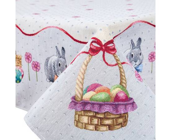 Скатертина гобеленова 137х280 (RUNNER647-280) LiMaSo, Тип: скатертини, Основний колір: блакитний, Форма скатертини: прямокутна, Розмір: 137x280, зображення 2