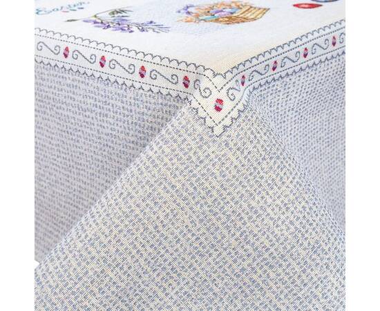 Скатертина гобеленова 97х100 (RUNNER666-100) LiMaSo, Тип: скатертини, Основний колір: блакитний, Форма скатертини: квадратна, Розмір: 97x100, зображення 3