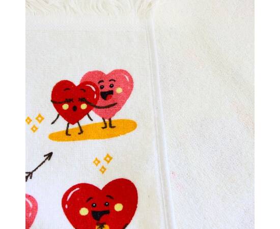 Полотенце IzziHome Кохання красное 40х60 (546371)