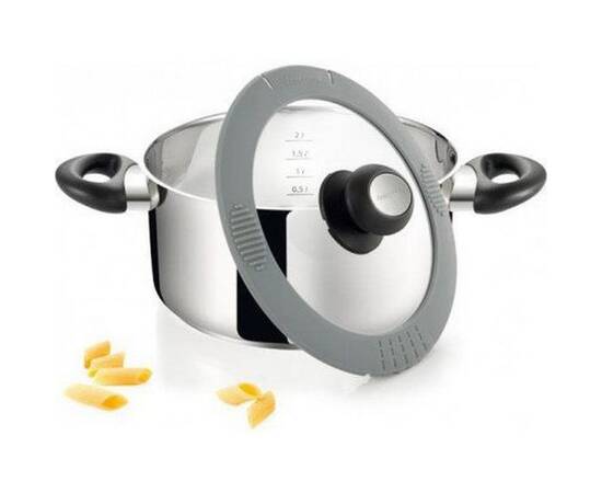 Каструля SmartCOVER ¤24 см 7,0 л TESCOMA (727925), Тип: каструля, Об'єм: 7 л, Колір: срібний, зображення 2