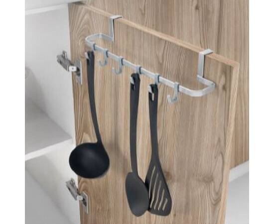 Держатель для столовых приборов с 6-ю крючками 30x5x6c GALILEO METALTEX (350605)