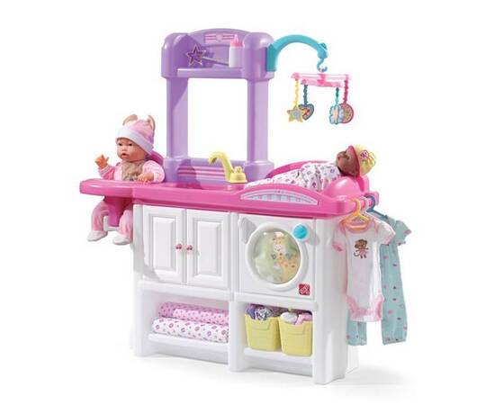 Дитячий стіл-пеленатор для ігор з ляльками LOVE & CARE DELUXE NURSERY, 95х25х80 Step 2 (847100), зображення 2